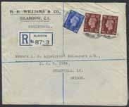 400:- Krigsfångepost / War camp covers Internment of Polish Soldier. Cover, cancelled Stockholm 1 15.2.44, and Granskad av militärmyndighet in blue.