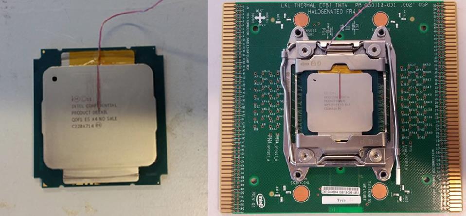 R[Ω] Figure 3-1 The electronic component with the test board During the experiment, a large number of data about the test board has been collected, through which we can acquire the
