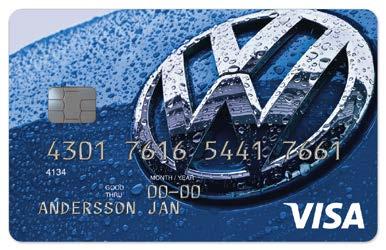 Volkswagen Försäkring Volkswagenkortet VISA Privat Företag Privat Volkswagen Försäkring är skräddarsydd för din Volkswagen.