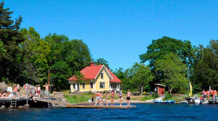 Ivarsudde Där havet, vinden, solen och månen styr ligger Stiftelsen Birkagårdens kollo Ivarsudde!