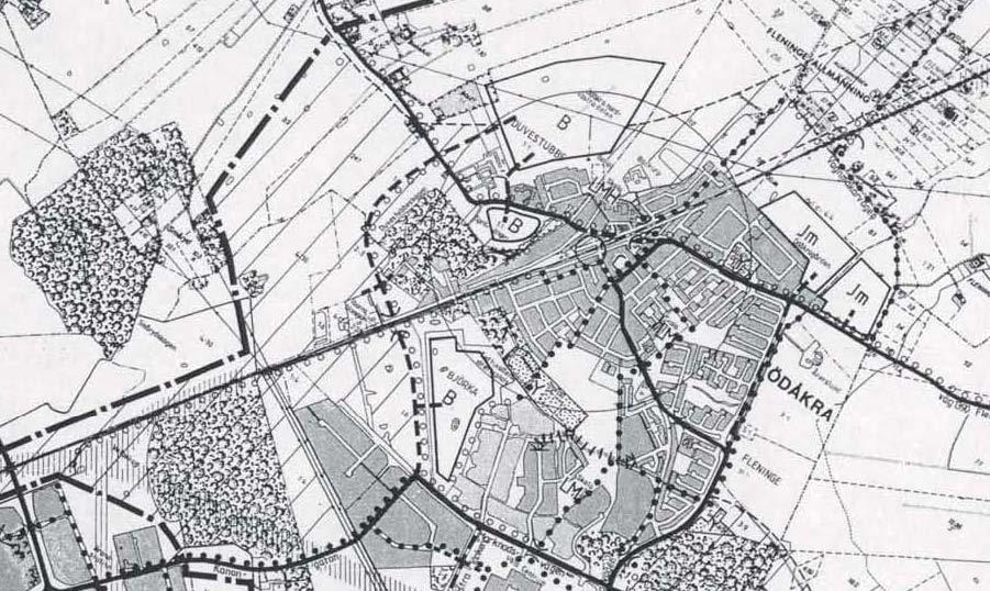 3(5) Dnr 01238/2010 Fördjupning av översiktsplan för Ödåkra, som antogs av kommunfullmäktige 1998 0616.