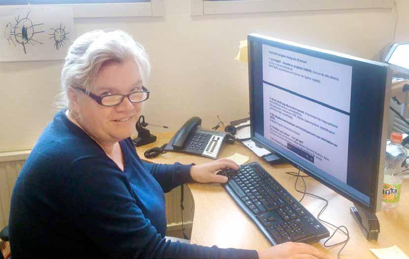 Susanne Boström, kanslist: DU