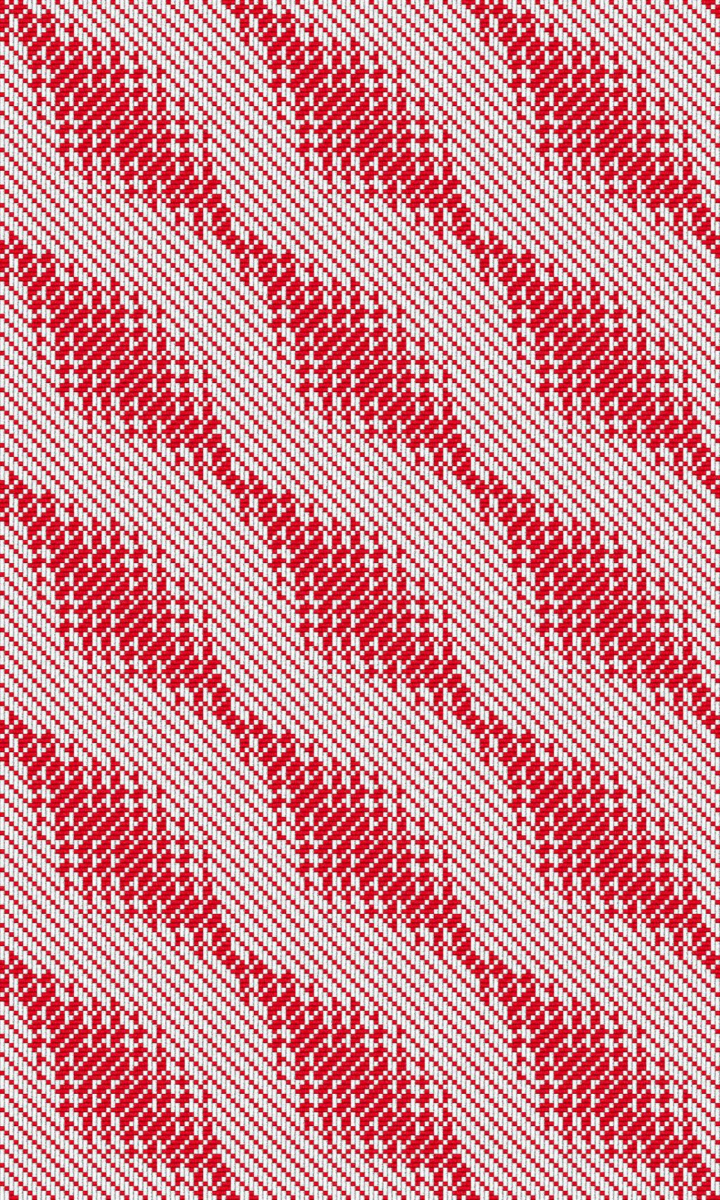 En bindning över pattern line och en annan över de tomma