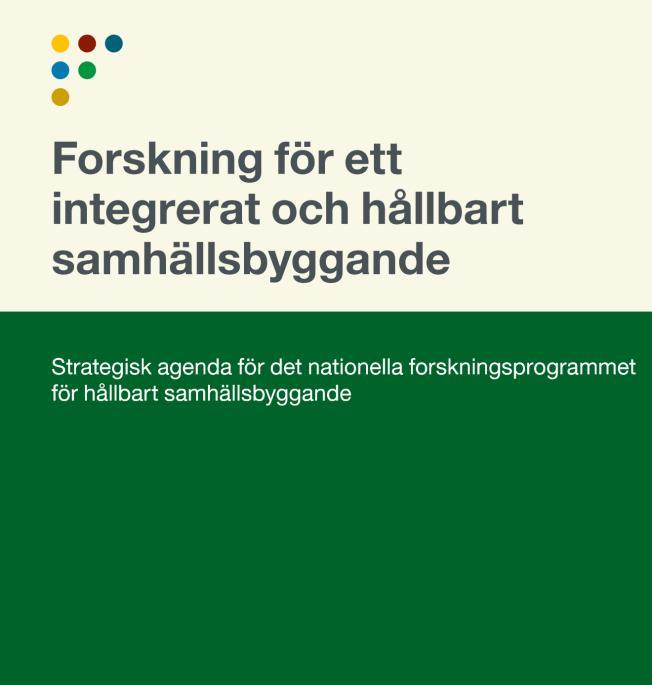 och genomslag Kunskap och lösningar för att nå nationella mål, de globala