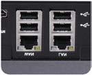 2 Getting Started 2.2.1 Network Connection for GV-SNVR1600 There are two network ports, LAN and WAN, for the GV-SNVR1600.