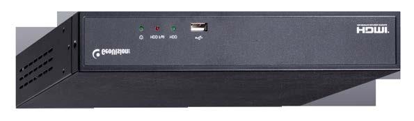 5 ) - Records up to 4 IP channels - Supports 4 SATA HDD (3.5 ) - Records up to 16 IP channels 1.
