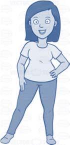Energi- och proteinintag Kvinna 40 år, vikt 60 kg.