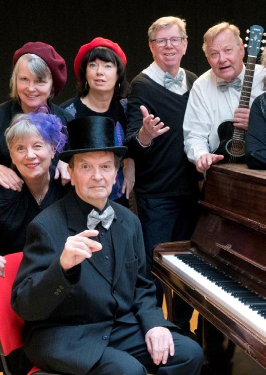30 Onsdag 13 mars, kl 18.30 20.30 Musikal om Karl Gerhard En katt bland hermelinerna Legenden Karl Gerhard porträtteras i en föreställning med både humor och allvar.