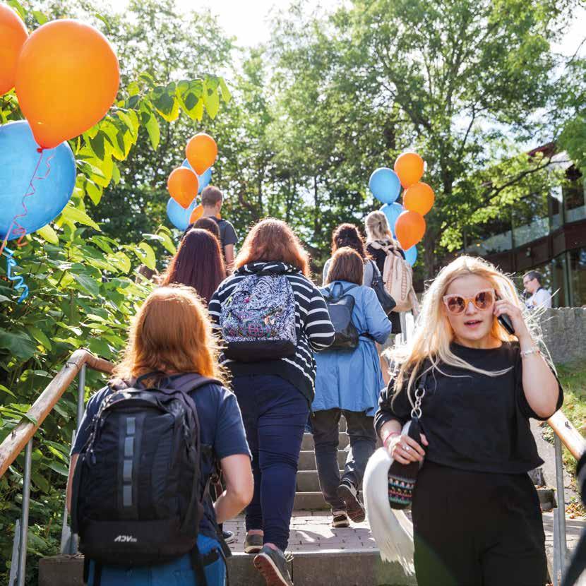 Varje terminsstart arrangeras Välkomstdagen, som är till för att du som ny student vid Stockholms universitet ska få en första inblick i studierna och studentlivet.