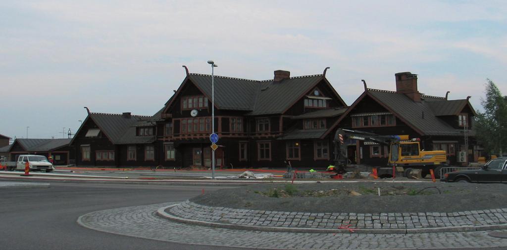 kommun har inle e arbee för a illamman med Trafikverke, markägare och operaörer hia löningar för a kapa e arakiv och modern reecenrum.