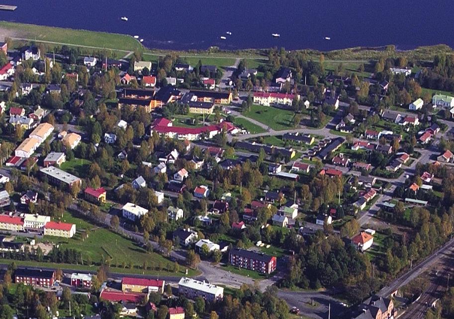 Trondheim Ö Foo: Haparanda ad Samhällnya av aningen Trafik på räckan möjliggör ammanlänkningen mo Finland och de ora befolkningområdena läng råke.