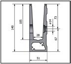 Passande montageset finner ni under Bohle EasyMount Glasmontageset Innerhörn För BO