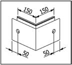 Ytterhörn För BO 5215233 + BO 5215365 Material Aluminium Ytfinish natureloxerad