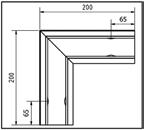 Bohle EasyMount, 2,0 kn sidomontage Smal stilfull design enkel installation litet underhåll.