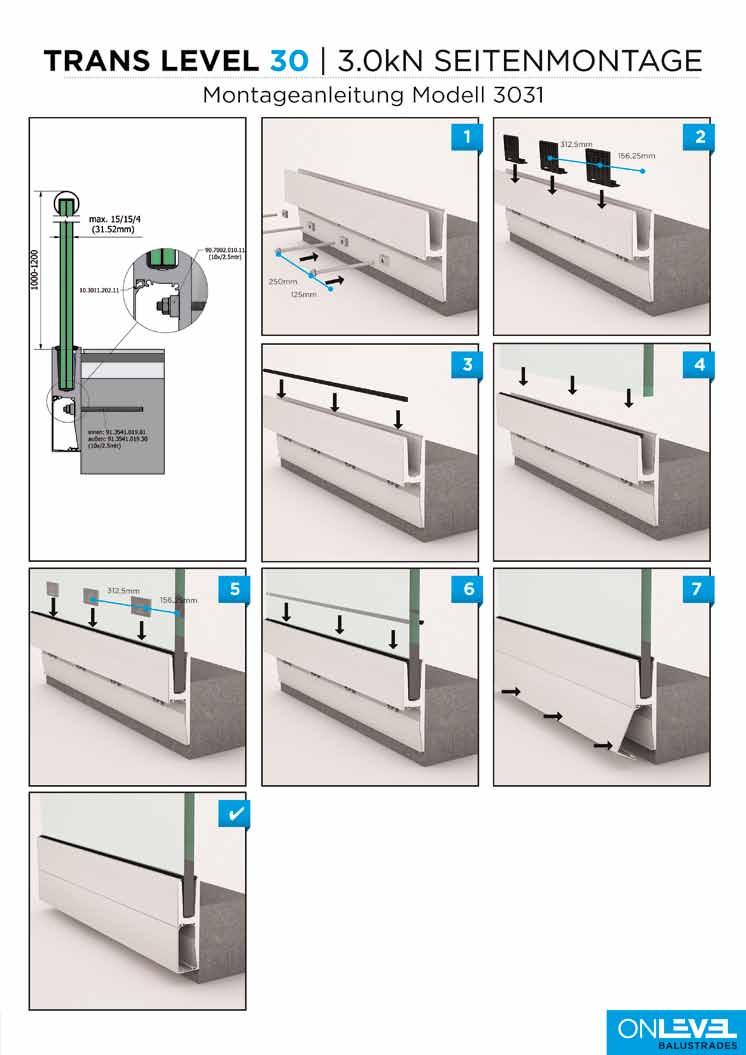 Bohle EasyMount Side L FIX 2,0 kn