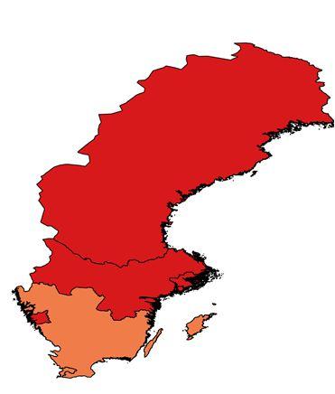 Bilaga 2 - Strategisk miljöbedömning av luftvårdsprogrammet A C B D Figur 7 Årsmedel- (A) och dygnsmedelvärde (B) för PM10 och årsmedel- (C) och timmedelvärden (D) för kvävedioxid (NO 2) i Sverige de