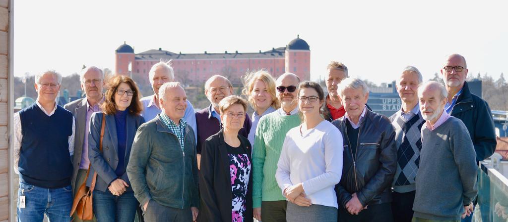 FÖRVALTNINGSBERÄTTELSE UPPLANDSSTIFTELSENS STYRELSE 2016 Från vänster: vd Björn-Gunnar Lagström, Jan Fredriksson, Pia Milton, Håkan Collin, Börje Isaksson, Björn Engström, Elisabeth Rosengren, Linda