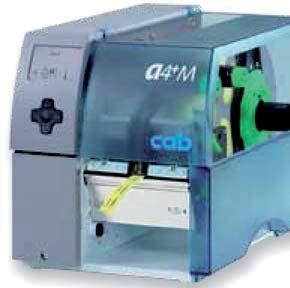 SYSTEM FÖR EGEN UTSKRIFT FLEXIMARK E-PRINTER, 300dpi TERMOTRANSFERSKRIVARE FLEXIMARK Printer cab EOS1/EOS4, 300 dpi För utskfrift av part, kabel och