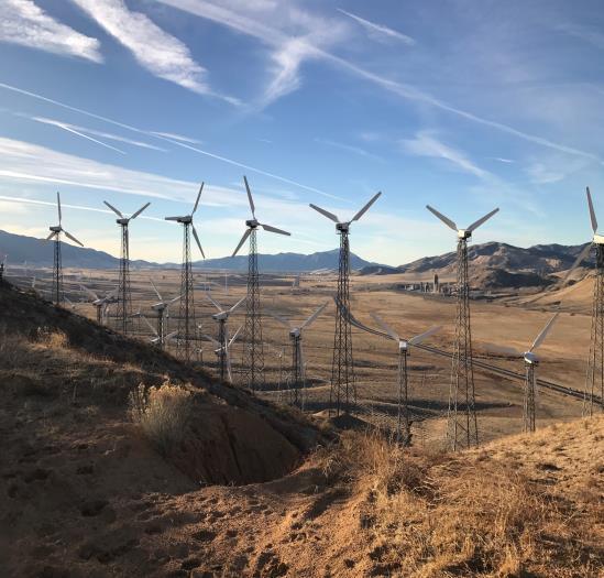 Wind Wall Re-powering av vindpark i USA 12 nya verk ersätter 400 verk från