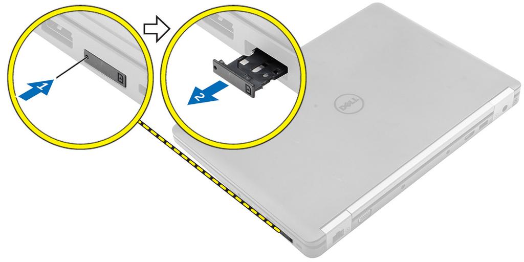 Ta bort och installera komponenter 2 Det här avsnittet ger detaljerad information om hur man tar bort och installerar komponenter i datorn.