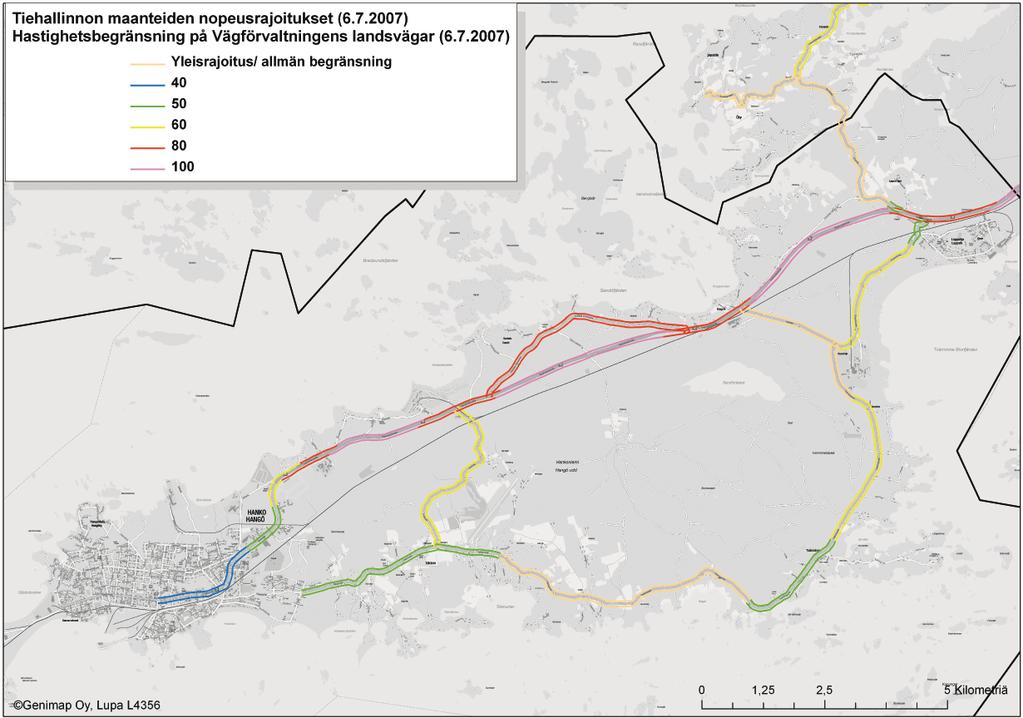 Hangon liikenneturvallisuussuunnitelma 2008 Hangö trafiksäkerhetsplan 2008 17 Kuva 2.