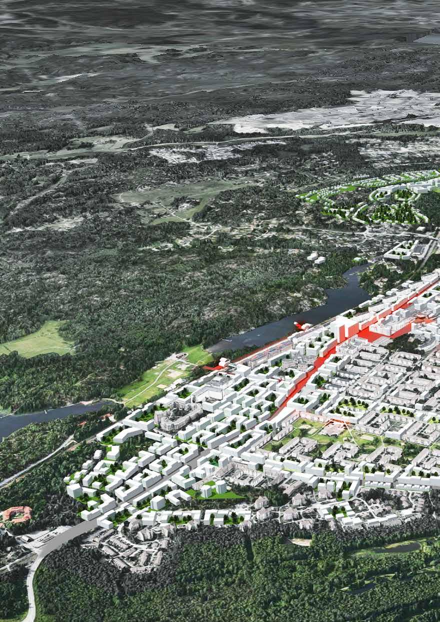 HANINGE STAD 2050 Stockholmsregionen växer och Haninge kommun behöver vara med och ge plats åt nya invånare.