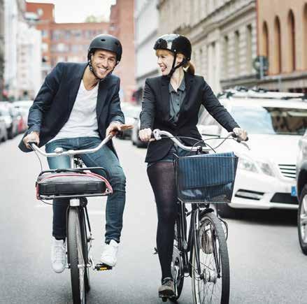 ör att fler ska välja att cykla är det viktigt att det finns en bra infrastruktur, attraktiva omgivningar och bra parkeringsmöjligheter.