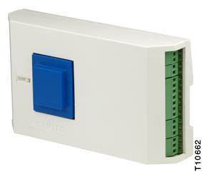 Zon Process Enheter (modulo2) J.3 EYE 200: DDC-baserad kommunicerande rumsregulator DDC-rumsregulatorn används för individuell reglering av temperatur i enskilda rum, beroende av rummets användning.