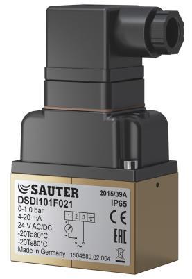 Tryck: givare B.7 Tryckgivare, analog 0 10 V eller 4 20 ma. PED 2014/68/EU 3.3 För mätning av tryck i vätskor, gaser till en proportionell standardsignal 0 10 V eller 4 20 ma.