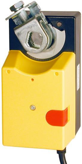 Vridande ställdon: Spjällställdon med Sauter Universal Teknologi (SUT) E.1 Spjällställdon med Sauter Universal Teknologi (SUT) För regulatorer med analog utgång (0.