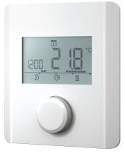 Dödzon Xt, normal: 0,4 5 O C Effektförbrukning: c:a 2,5 VA Börvärdesområde Xs : 10 30 O C P-band Xp : 2 20 O C Kapslingsklass : IP 30 (EN 60529) Närvaro - knapp på fronten (när grön ljusdiod lyser =