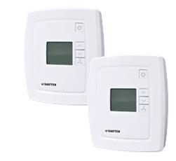 Regulatorer: Förprogrammerad rumsregulator med display och kommunikation H.