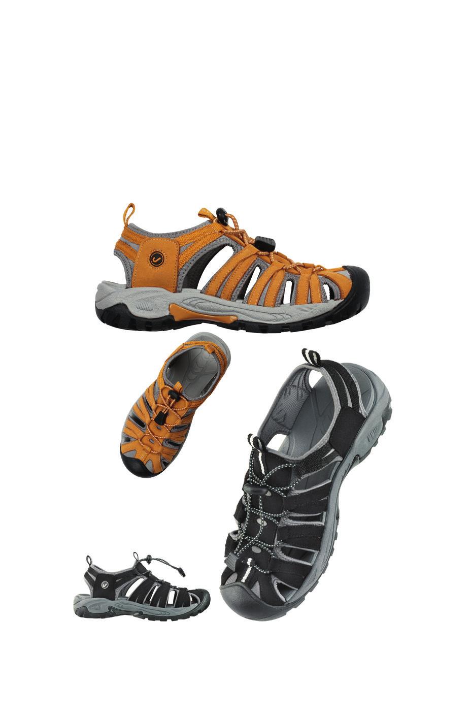 Luftigt med bra stöd. Hikingsko i nubuck Art nr 17211 Färg/stl: Gul 36-41, svart 36-46 789:- Ovandel av tåligt stretchmaterial som formar sig mjukt runt din fot.