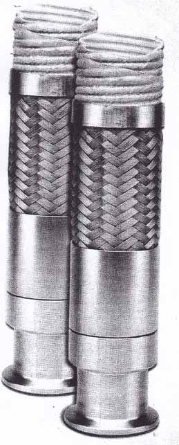 - Tätveckad 1(6) Typ 526 Argoflex tätveckade slang av PTFE i kombination med omflätad ståltråd, ger slangen alla dess goda egenskaper, såsom mycket kort böjradie, lång livslängd och ett stort antal