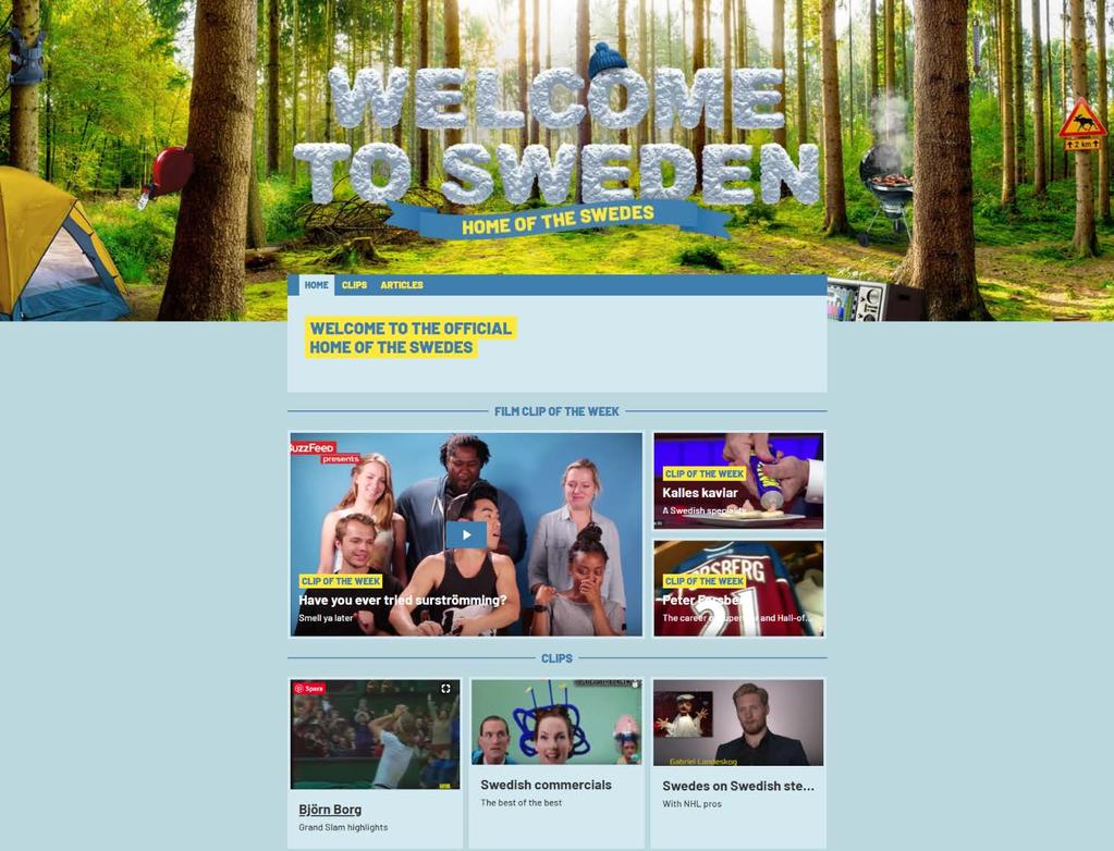 Potentiella spelare med intresse för Sverige Trafik HOME OF THE SWEDES Parallellt med nylanseringen av SwedenCasino.com har bolaget publicerat en systersite - HomeOfTheSwedes.com. Sweden is that very huge country up there in the North of Europe.