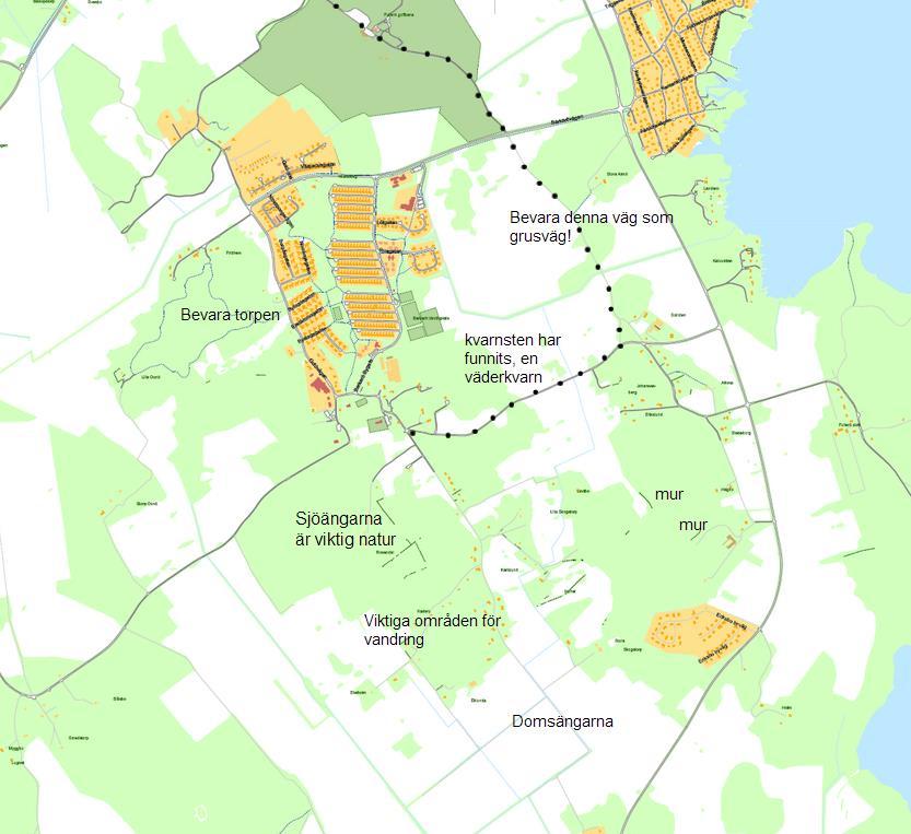 TEMA 5: ORTENS HISTORIA Det är viktigt att inventera alla ridvägar som används i dag eftersom Barkarö är häst-tätt.