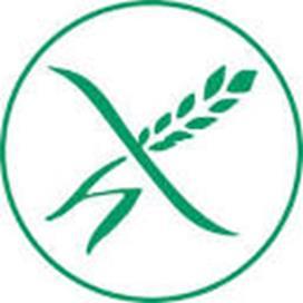 Glutenfri: max 20 ppm, vetestärkelse och ren