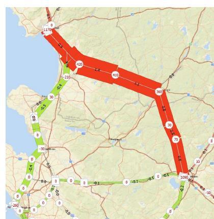 Fördelas kostnaderna lika skulle det innebära att de Regionala Kollektivtrafikmyndigheterna skulle behöva skjuta till 3 MSEK i Skåne, 3 MSEK i Kronoberg och 8 MSEK i Halland. 6.
