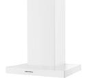 båda sidor minskas ner, Extra kakel tillkommer Pris: 5 200:- TENDER Rostfri C, Vägghängd spiskåpa, 38-58 db, Tryckknappsstyrning, LED-belysning, Bredd 600 mm, Medför att