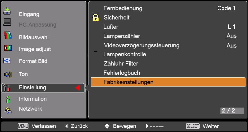 Zähluhr Filter Mit dieser Funktion wird ein Filterreinigungsintervall festgelegt.