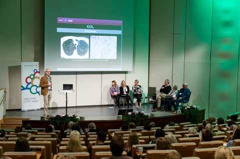 Länet runt Palliativ vård oavsett diagnos Föreningen HjärtLung SolnaSundbyberg och Riksförbundet Hjärt- Lung var inbjudna att medverka vid PKC (Palliativ Kunskapscenter) dagen om palliativ vård