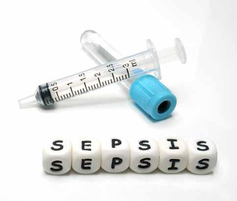 en lindrig infektion snabbt utvecklas till ett allvarligt tillstånd som kallas sepsis.