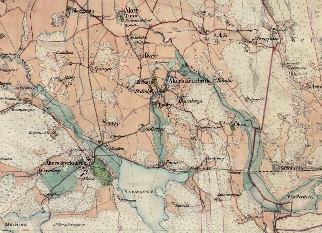 1. Historik Lämningar som visar att bygden hyst bofast befolkning har påträffats så tidigt som bronsåldern (ca1800 fkr 500 ekr), vid Skämby.