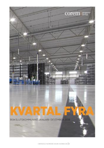 Resultatet efter skatt ökade med 28 % till 3 345 mkr (2 611). Värdet på fastighetsportföljen uppgick till 52 713 mkr. M2s ägarandel av kapital 14,4 %.