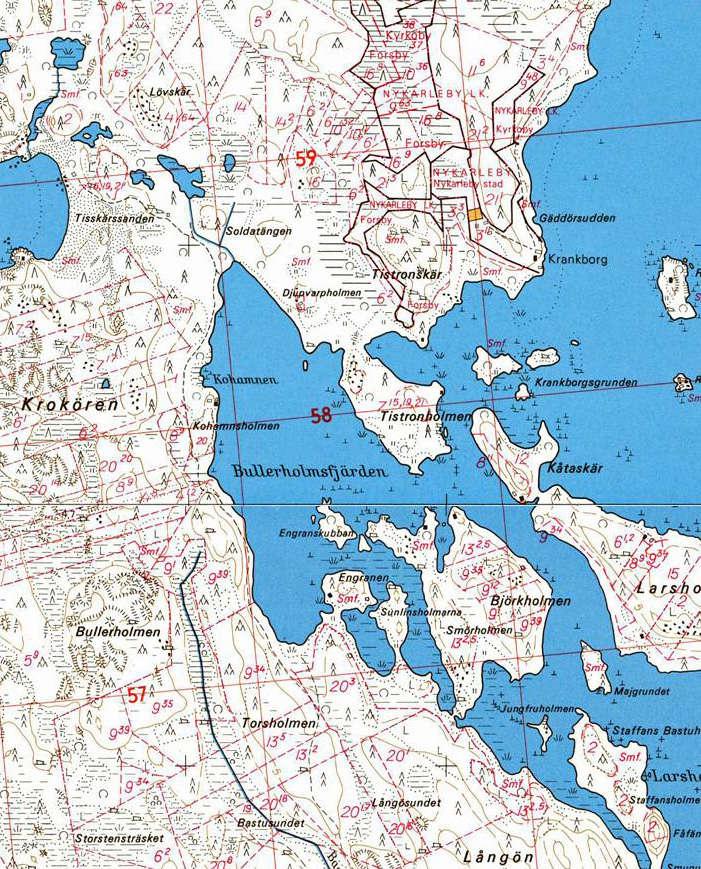 2.2 1970-talet På 1970-talet hade sundet mellan mellan Långholmen och Smörholmen upplandats och området kring Engranen höll på att växa igen med vass etc.