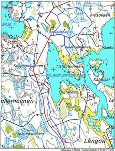 3.3. Vattenväxtlighet Vattenväxtligheten domineras av vass, abborrgräs och slinga (Myriophyllum sp.). På senare tid har Vexala Vattenvårdsfö