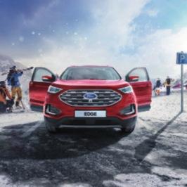 FORD EDGE Imponerande tekniklösningar 8-växlad automatväxellåda Intelligent fyrhjulsdrift Nya Ford Edge finns tillgänglig med intelligent fyrhjulsdrift som ger en mer