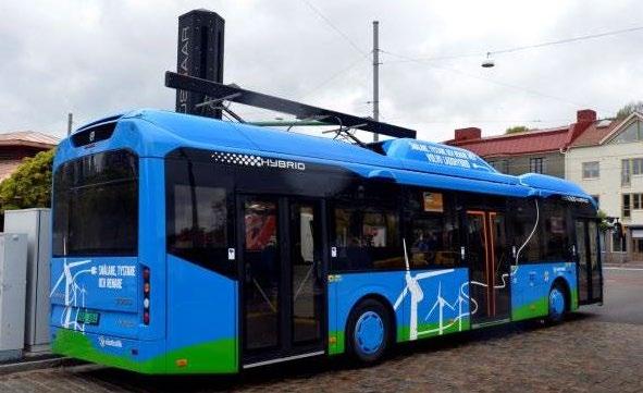 FRAMTIDEN e - buss El-, hybrid och laddhybrid är de