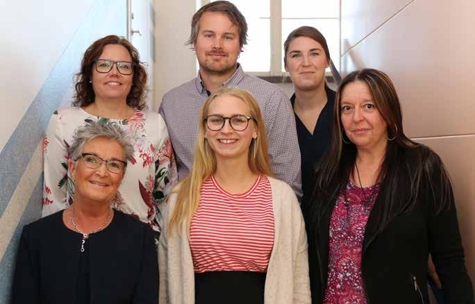Avtalscontrollers utvecklar upphandlingar och avtal Övre raden fr. v.: Cecilia Sundin, Daniel Mattsson, Evelina Ödling Nedre raden fr.