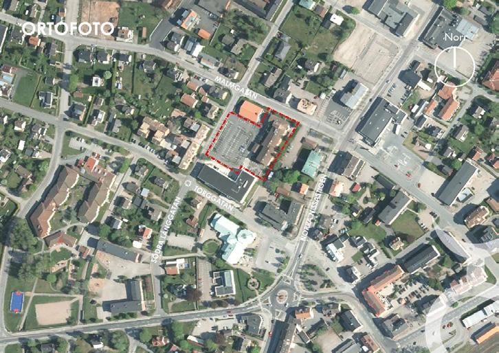 FLER-FAMILSHUS FOLKTAND- VÅRD Agnsjön ARKERING Bivägen VÅRDCENTRAL Bostäder Brogatan FÖRE Beintlig markanvändning B 8 11 13 SÖDRA LÅNGGATAN Möjligt parkeringshus 2:221 ga:1 Beintlig parkering 61